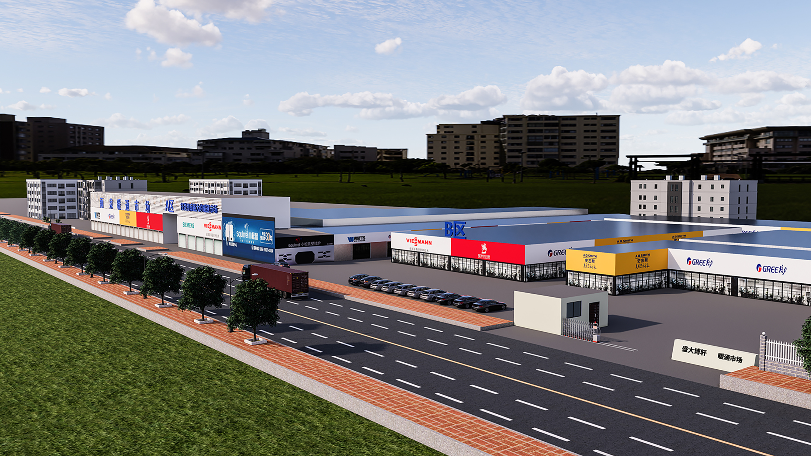 雨泉商贸园拓展暖通市场啦！欢迎各位暖通客户前来加入。